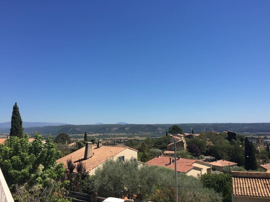 Appartement Sur La Colline Avec Acces Piscine Volx Dış mekan fotoğraf